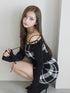 String core mini dress